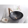 thumbnail image 2 of ANZZI Jonas 16.5" High Tempered Glass Vessel Bathroom Sink in Arctic Sheer, 2 of 5