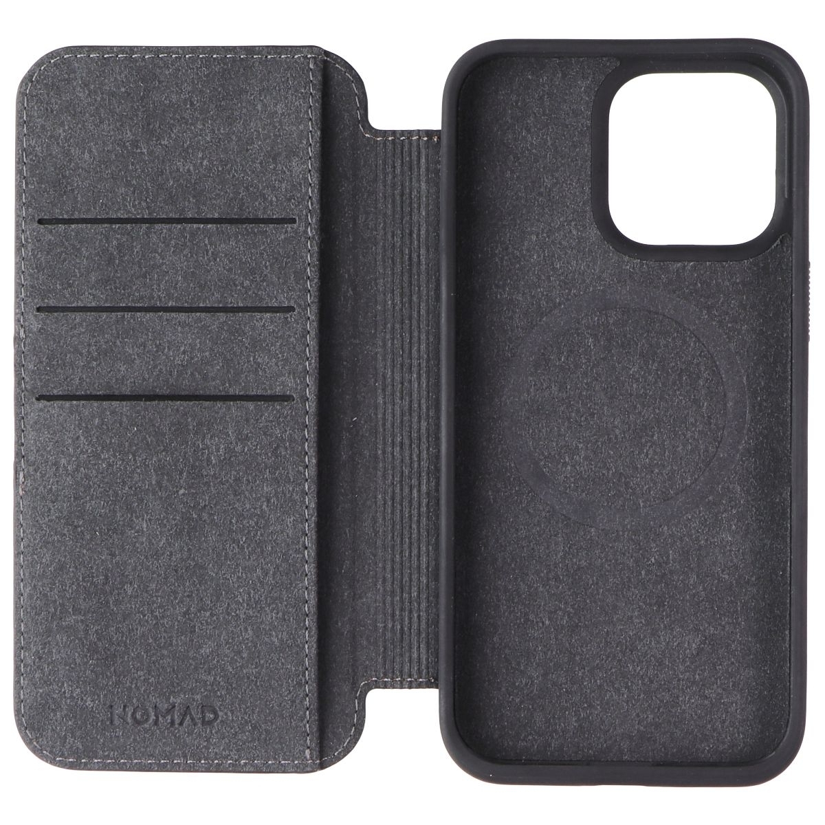iPhoneアクセサリー NOMAD ModernLeatherFolio iPhone15 ProMax Modern Leather Folio - iPhone 15 Pro Max | Black | Nomad