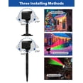 thumbnail image 4 of Luces de proyector navideñas Yivsen Laser Outdoor Black, 4 of 5