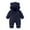 Navy, variant on SuTry Newborn Baby Winter Fleece Footie Snowsuit Warm Hooded Romper Jumpsuit Outfits for Girls Boys for Keeping Babies Cozy(Blue,0 Month)