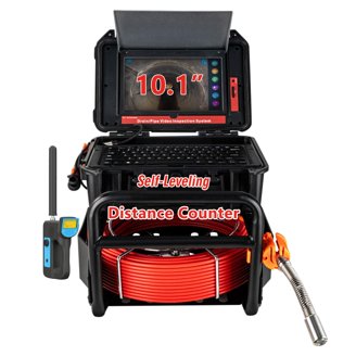 Caméra D'inspection Pour Canalisations ESANHAO - Écran 10" - Câble 50 M - Localisateur 512 Hz