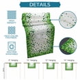 thumbnail image 6 of St. Patrick's Day Table Runner - 48 Inch Long Spring Lucky Shamrocks Rustic Leaves Cotton and Linen Blended Dress Scarves Farmhouse Table Runner for Kitchen Dining, Coffee Table, 13" x 48", 6 of 8