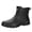 Black, variant on Xfvqtps Mens Waterproof Fishing Ankle Rain Boots PVC Pull on Round Toe Outdoor Shoes for Gardening Hiking Daily Wet Conditions