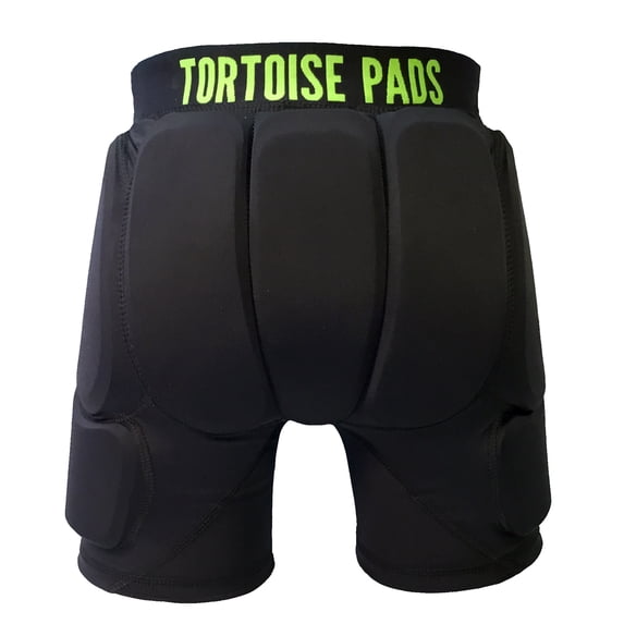 Tortoise Pads T2 Seven Pad Impact Protection System Padded Shorts for Snowboarding Skiing Skateboarding Skating Freestyle Scooter (Kids' Medium)