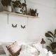 thumbnail image 4 of 1 pair eyelashes wood wall decor kids room wall stickers background, 4 of 5