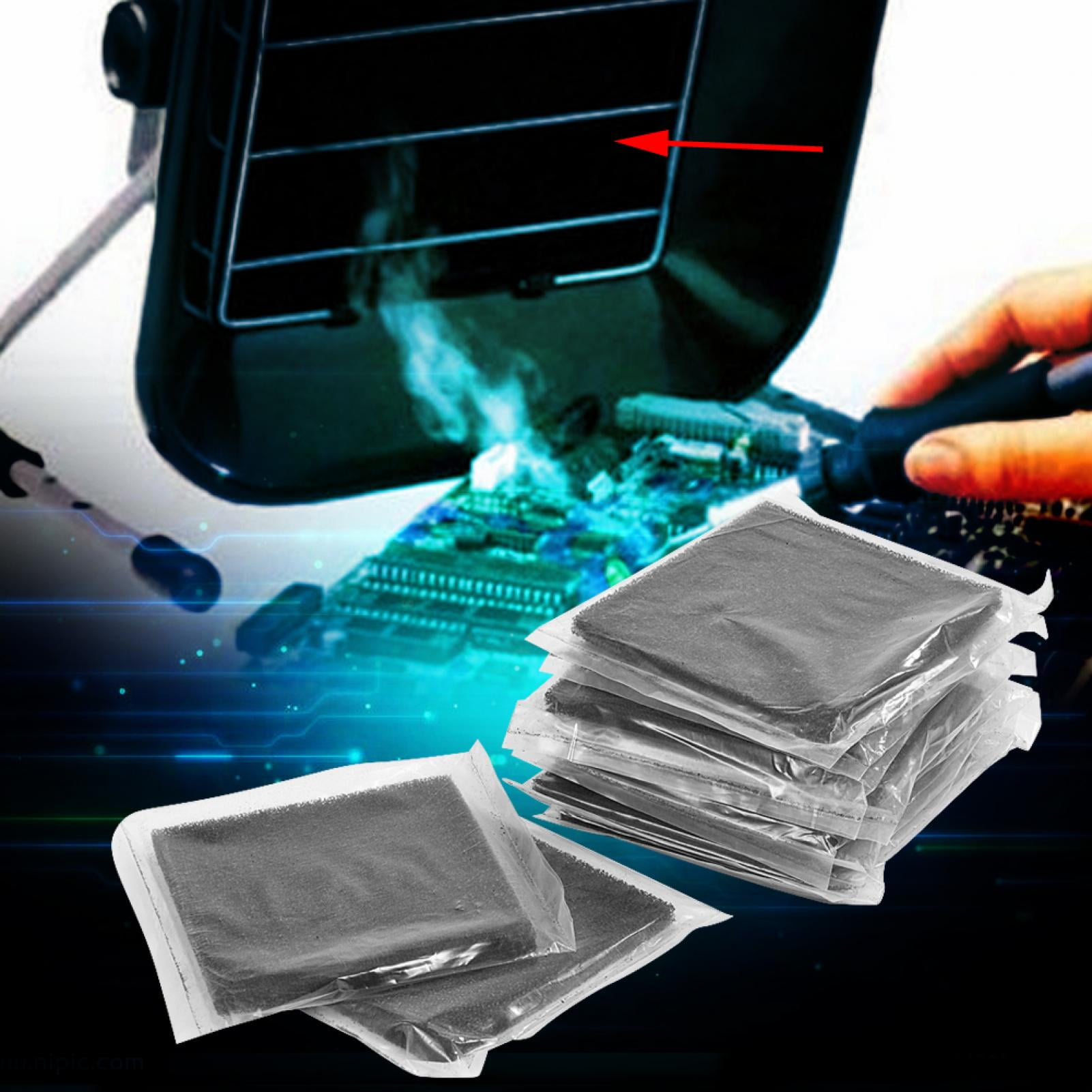 LAFGUR Charcoal Sheet, 10pcs Solder Extractor Filter , For Easy