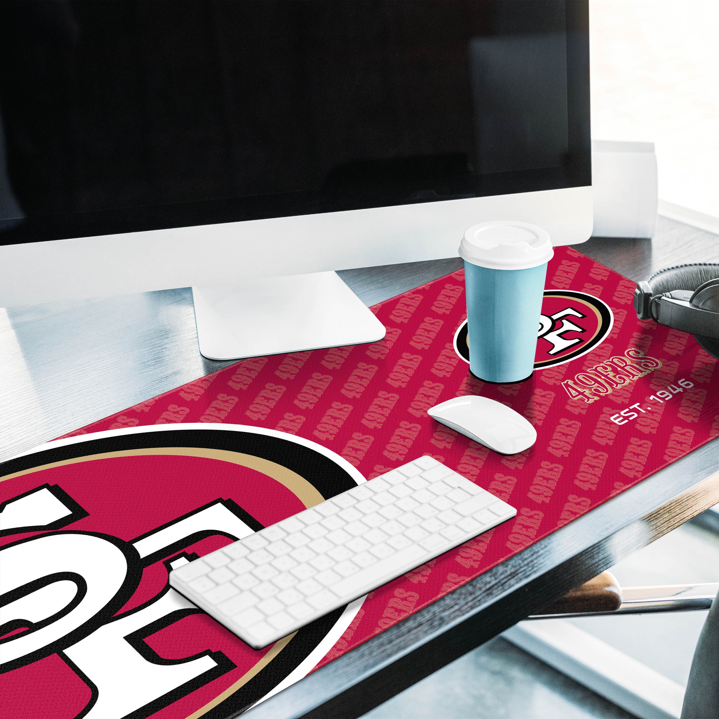 San Francisco 49ers Logo Series Desk Pad SMU