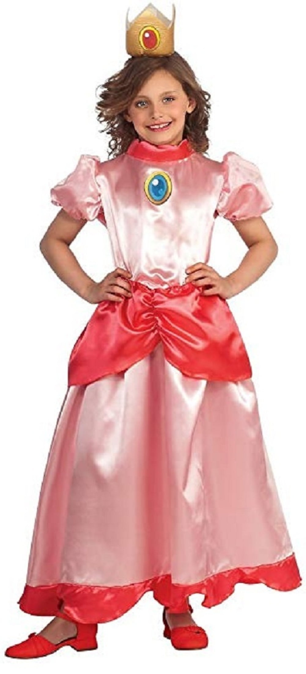 Princess peach outlet kids costume
