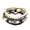 Black, variant on 7Pcs/Set Women Boho Bohemian Mix Style Multilayer Elastic Beaded Bracelets for Banquet Party Blue