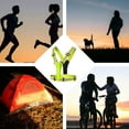 thumbnail image 5 of LED Reflective Vest Safety Gear, Light Up Vest for Night Walking Cycling, High Visibility Running Vest with Reflective Strips, 5 of 5