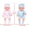 11 inch Silicone Realistic Reborn Baby Dolls for Toddlers 13 Boys