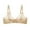 Beige, variant on Jsaierl Womens Bras Plus Size Lift T-shirt Bras Cotton Full Coverage Bralettes Stretch Daily Full Figure Bras
