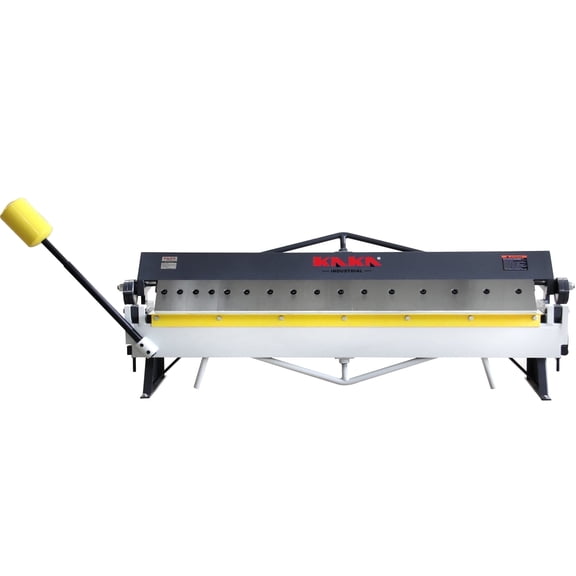 48-Inch Box and Pan Brake,16-Gauge (0.06") Mild Steel Capacity, Minimum Reverse Bend 0.55"(14mm), Max Box Bending Depth 1.97"(50mm),16 Removable Fingers,W-4816Z