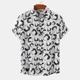 thumbnail image 3 of Camisas de diseñador para hombre con estampado de rayas, camisas de gran tamaño para verano 2024, para viajes, playa, Hawái, estilo hawaiano, informal, estilo Harajuku, camisa masculina, 3 of 5