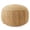 Natural Round, variant on Casafield Braided Jute Pouf, 22" W x 22" D x 14" H Round Woven Jute Footrest, Decorative Indoor Boho Home Accent for Living Room