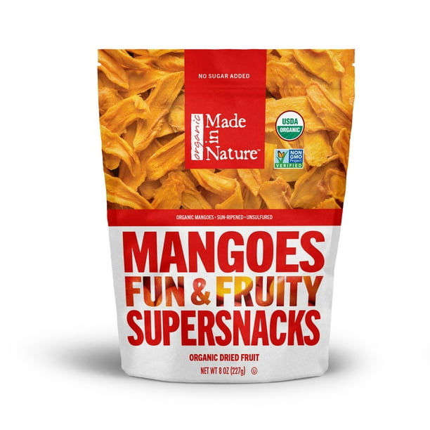 Made in Nature Organic Dried Mangoes 8 oz.