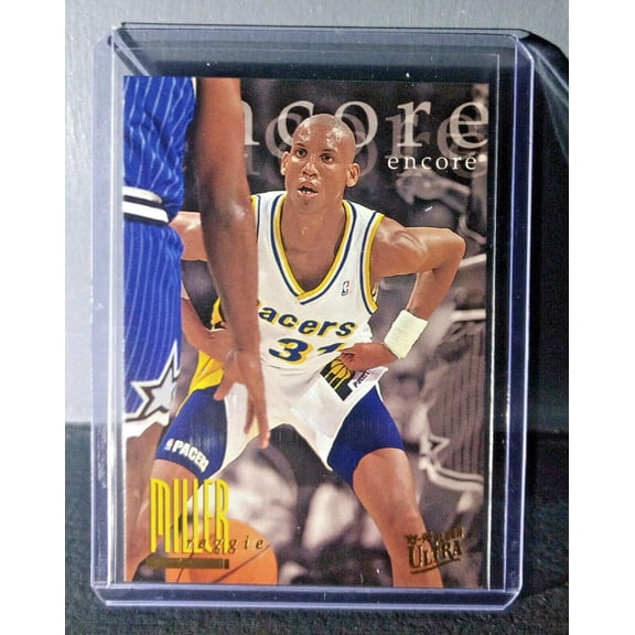 1995-96 Reggie Miller #325 Ultra Encore Basketball Card