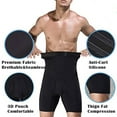 thumbnail image 3 of Men Tummy Control Shorts High Waist Slimming Underwear Compression Body Shaper Seamless Boxer Briefs, 3 of 7