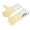 thumbnail image 1 of Guantes De Aislamiento Térmico, Guantes De Papel De Aluminio Palma Engrosada 1 Par Buena Protección Resistencia A La Temperatura De 500 Grados Celsius Absorción Del Sudor Para, 1 of 7
