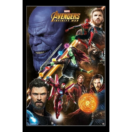 Avengers Infinity War - Challenge Poster Print - Walmart.com