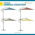 thumbnail image 5 of Duck Covers Weekend 10 Feet Patio Cantilever Umbrella, Blue Shadow, 5 of 12