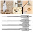 thumbnail image 1 of Broca Broca para madera Diseño de espina de corte de orificio de taladro de 25 mm Longitud de broca de 45 mm Longitud de vástago de 28 mm para carpintería de bricolaje para la ANGGREK Otros, 1 of 8