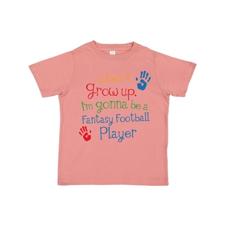 

Inktastic Fantasy Football Player Future Gift Toddler Boy or Toddler Girl T-Shirt