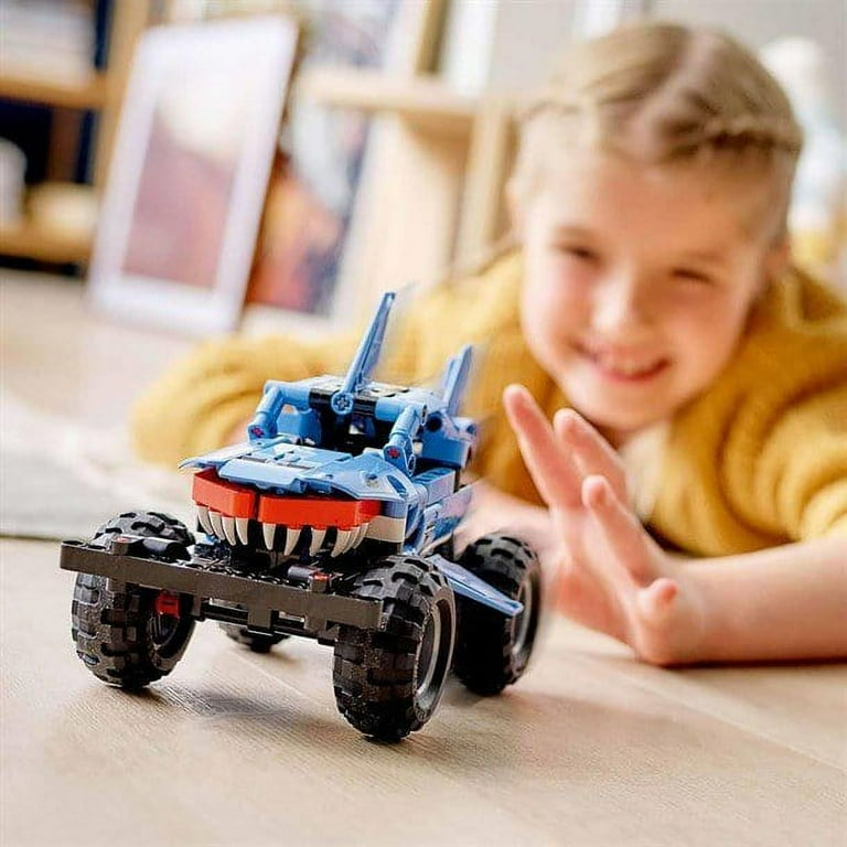 LEGO Technic Monster Jam Megalodon 42134, 2-in-1 Pull-and-Go Truck
