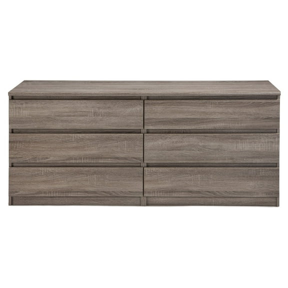 Laguna 6 Drawer Double Dresser