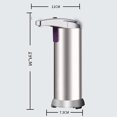 thumbnail image 4 of Coofit Automatic Soap Dispenser Stainless Steel Shower Dispenser Lotion Dispenser, 4 of 4