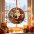 thumbnail image 6 of Christmas Pearl Diamond Painting Kit,DIY Christmas Suncatcher Hanging Ornament,Pearl Craft Kit for Window and Wall Holiday Decor, 6 of 8