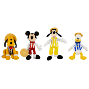 D23 Expo 2019 Disney Dapper Dans Mickey Donald Goofy Pluto Plush Set LE2300
