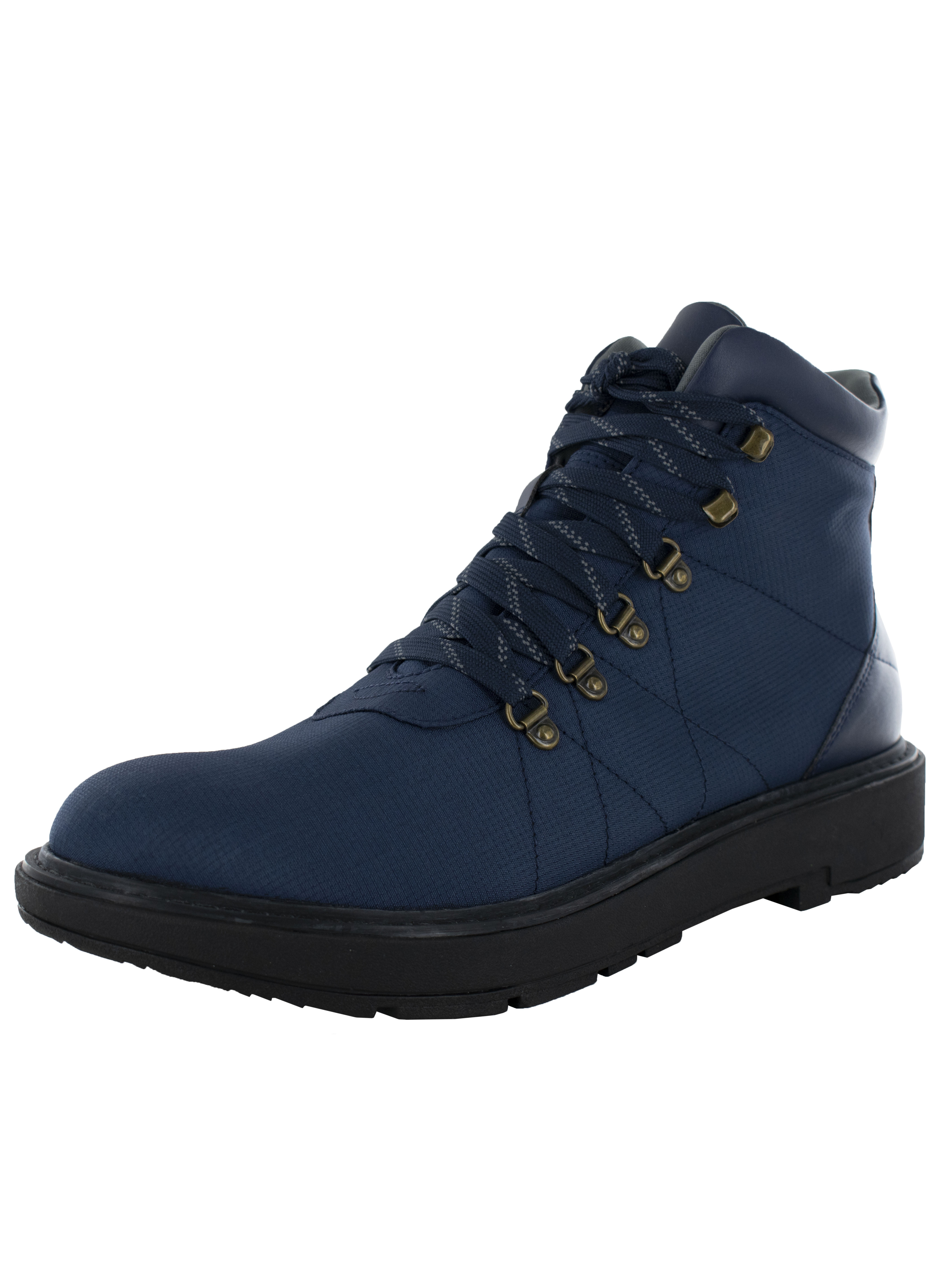 Unisex Academy Navy Hi-top Rubber Front Ankle Summer Canvas Boots 