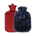 thumbnail image 1 of EGNMCR Hand Warmer 2L Hot Water Bottle Artificial Plush Cloth Hot Water Bottle Thermotherapy Cold Protection Detachable Hand Warmer Hot Water Bottle hot water bottle, 1 of 3