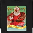 thumbnail image 3 of Coca-Cola - Sign of Good Taste - Men's Long Sleeve Crew Fleece Sweatshirt, 3 of 5
