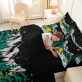 thumbnail image 5 of Catabedysis Starry Camping 7-Piece Twin Bedding,Bear Tent Print Bedding Comforter Set For Boys,Multicolor,Black Reversible, 5 of 7