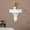 White Large, variant on Sharprepublic Wall Mounted Shelf Living Room Office Decorative 3D Bedroom Retro Decoration White Large