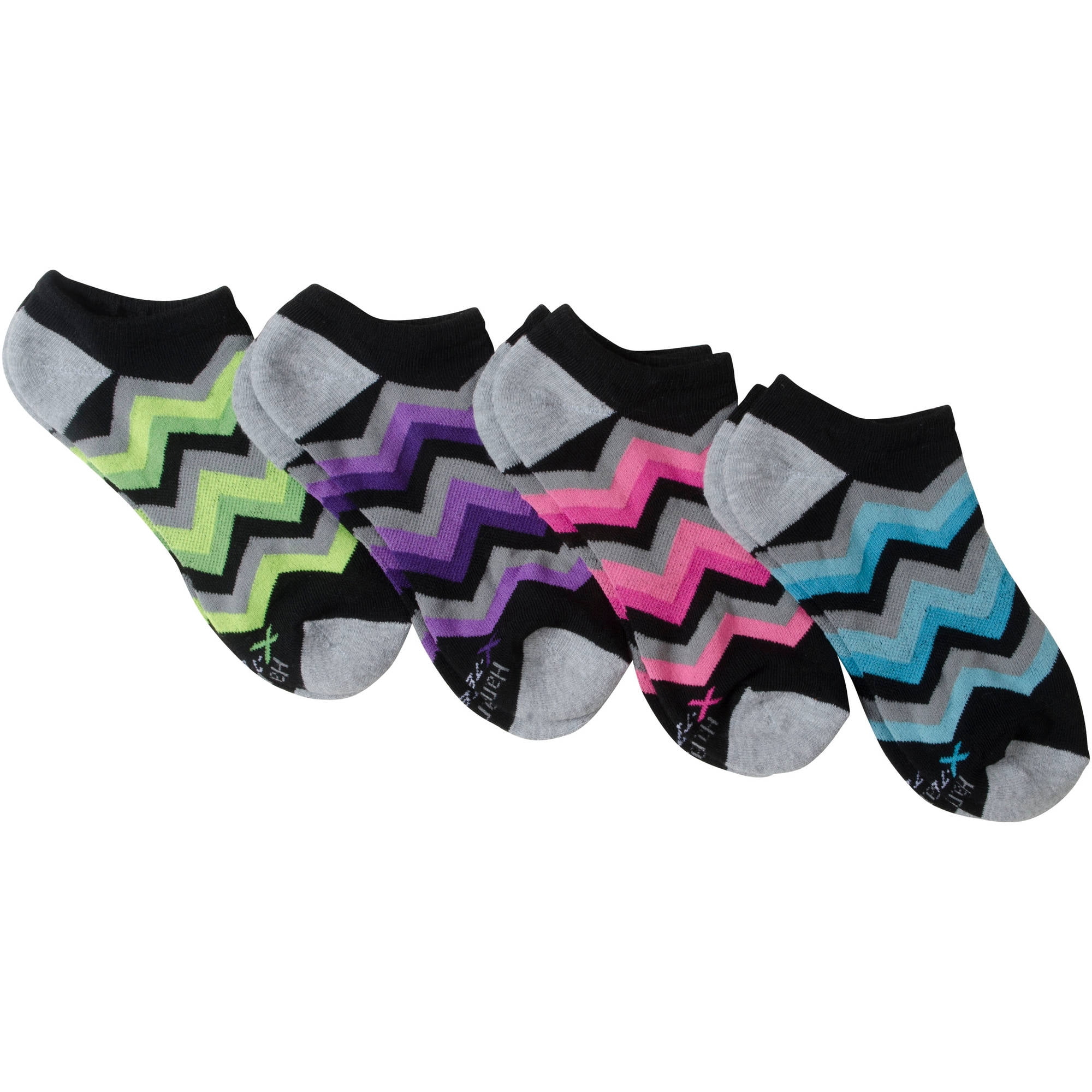 Hanes Women's NoShow Athletic Socks, 6 Pairs