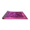 thumbnail image 2 of Ahgly Company Indoor Square Oriental Purple Asian Inspired Area Rugs, 8' Square, 2 of 4