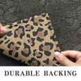 thumbnail image 6 of Brown and Black Leopard Print Door Rugs,Washable Non Slip Door Mats Indoor,Decorative Door Mats,Entry Mat Indoor for Entrance,Bedroom,Kitchen,Bathroom,16"x24", 6 of 6