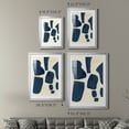 thumbnail image 4 of Wexford Home Blue Pieces I Abstract Art, Framed Art, 26.5" x 36.5" Silver Frame, Ready-Hang, 4 of 9