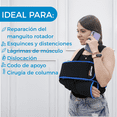 thumbnail image 4 of Cabestrillo Inmovilizador De Hombro Azul Ayuda Para Rehabilitación Fracturas Esguinces Hermed INMOV01, 4 of 6