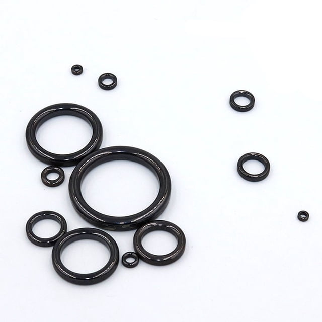 MYG 28pcs Fishing Rod Repair Kit Ring Rod Eye Replacement Kit Ceramic Guide Ring Rod