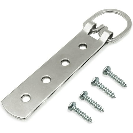 

6Pcs Super Heavy Duty Extra Large Strap Hanger D-Ring Hanger With 24Pcs Screws