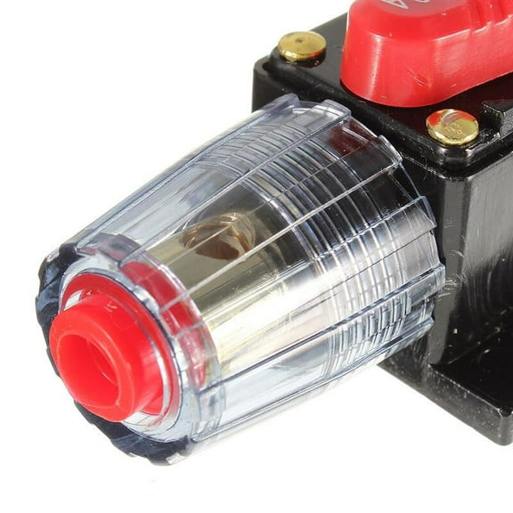 Acaige 12V Dc Car Audio Inline Circuit Breaker Fuse For System Protection 60A 60 Amp