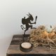 thumbnail image 4 of Portavelas de silueta, candelabro de proyección, candelabro de atmósfera espeluznante para Halloween, para escritorio, casas, banquetes Estilo B, 4 of 9