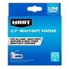 Restored Scratch and Dent HART Heavy Duty 1/2-inch staples (1,250ct) (Refurbished)