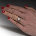 thumbnail image 5 of Round Moissanite Wedding Ring Solid Silver Ring Solitaire Moissanite Engagement Ring April Birthstone Ring, 5 of 5