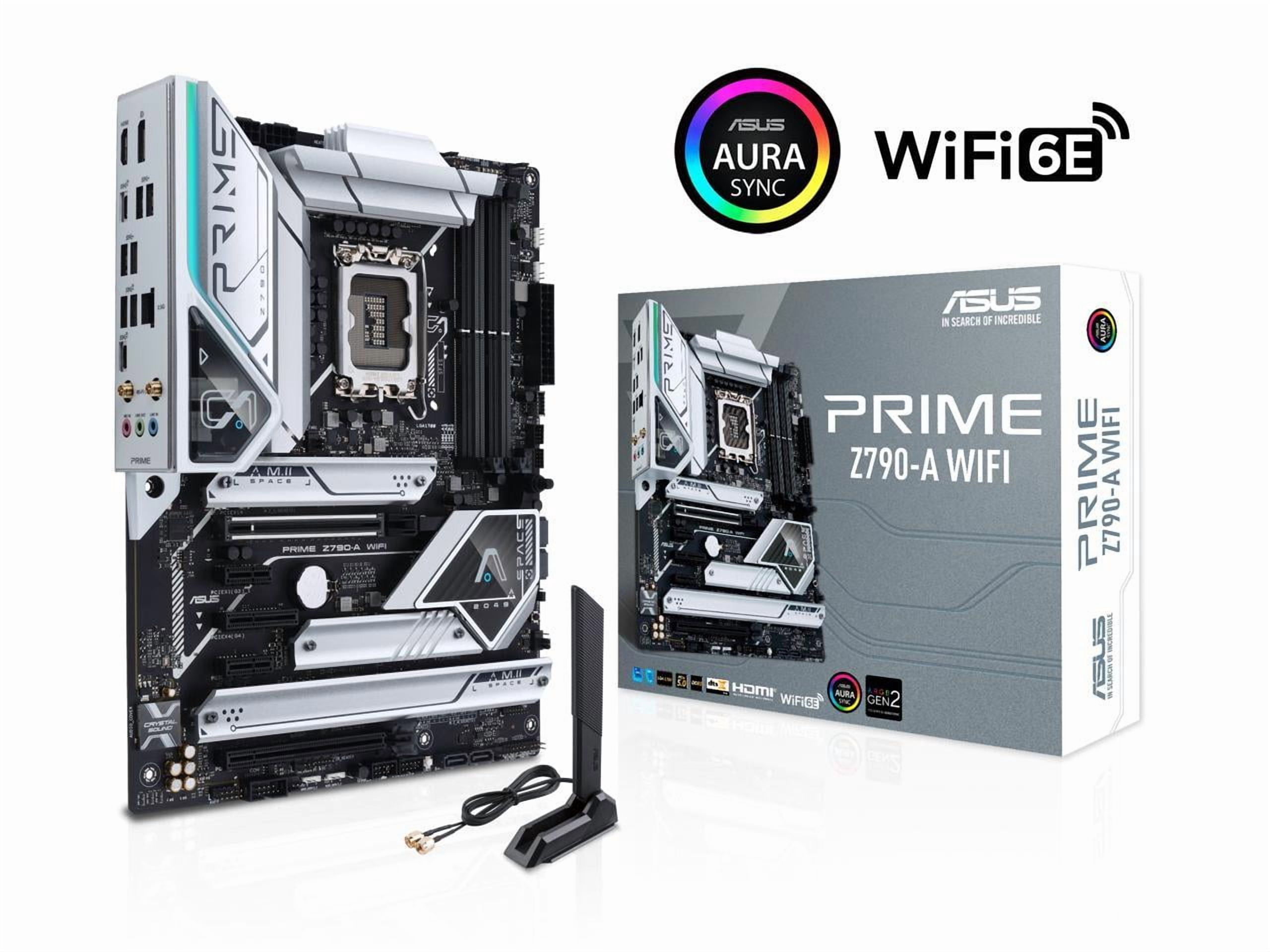 ASUS Prime Z790-P WiFi D4 Intel Motherboard, LGA1700, DDR4, PCIe 