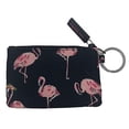 thumbnail image 2 of Vera Bradley Women's Lighten Up Zip ID Case (Flamingo Fiesta), 2 of 2